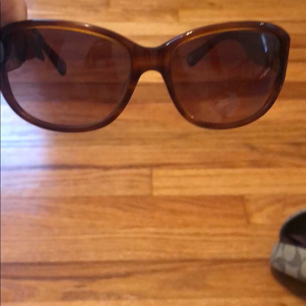 Lightly used coach sunglasses.
